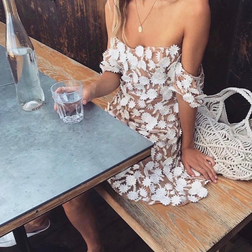 NWOT For Love and Lemons Amelia Strapless